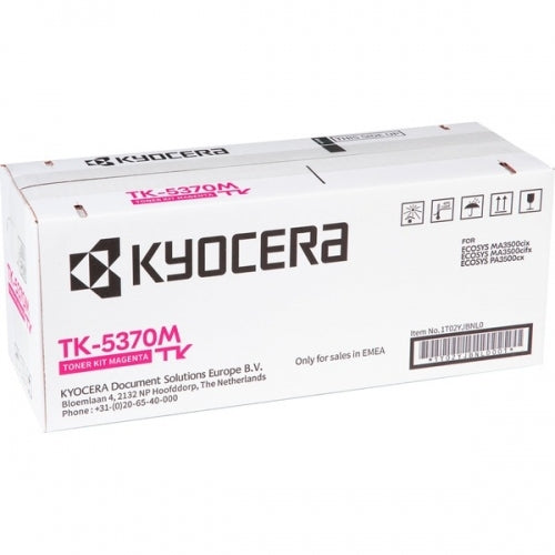 Toner Original KYOCERA Magenta,TK-5370M, pentru ECOSYS PA3500cx|MA3500cix|MA3500cifx, 5K, incl.TV 1.2 RON, "TK-5370M" –