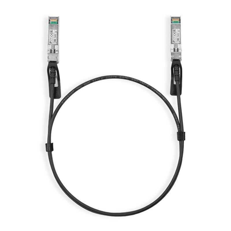 Cablu Tp-Link 1 Metru 10G SFP+ Direct Attach, 10G SFP+ conector la ambele capete 