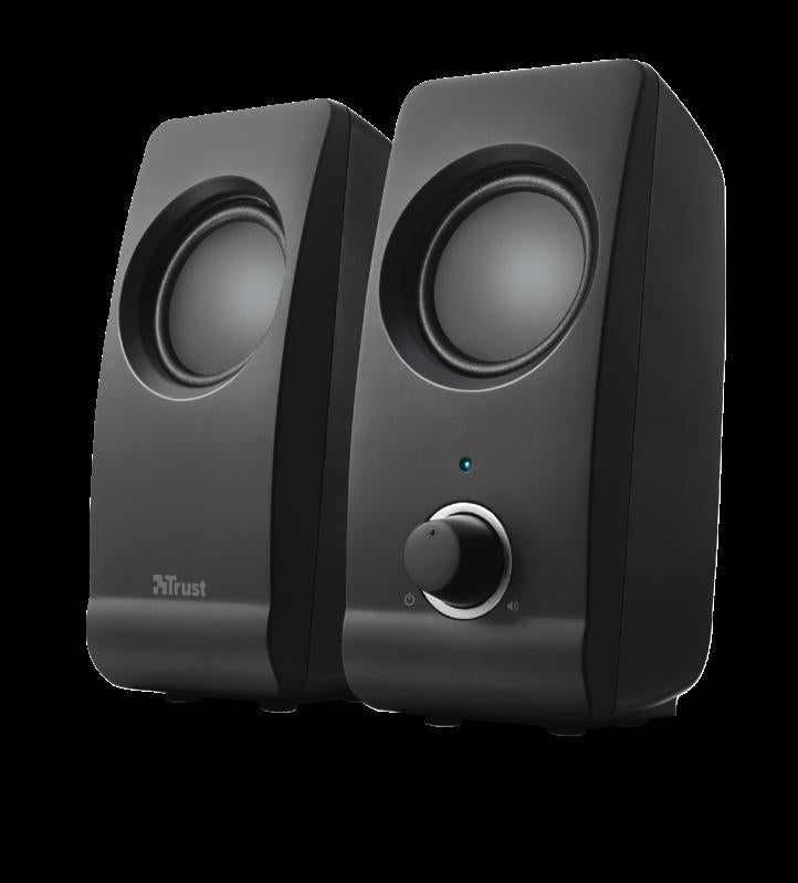 BOXE TRUST, 2.O, "Remo", 2 x 8 W, cu fir, Jack 3.5mm, USB, "TR-17595"