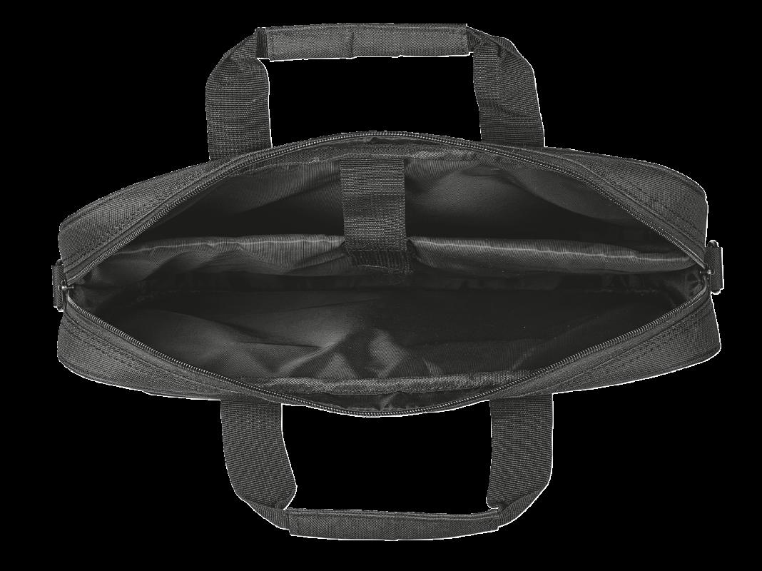GEANTA &amp; RUCSACURI TRUST, pt. notebook de max. 16 inch, 1 compartiment, buzunar frontal, poliester, negru, "TR-21551"