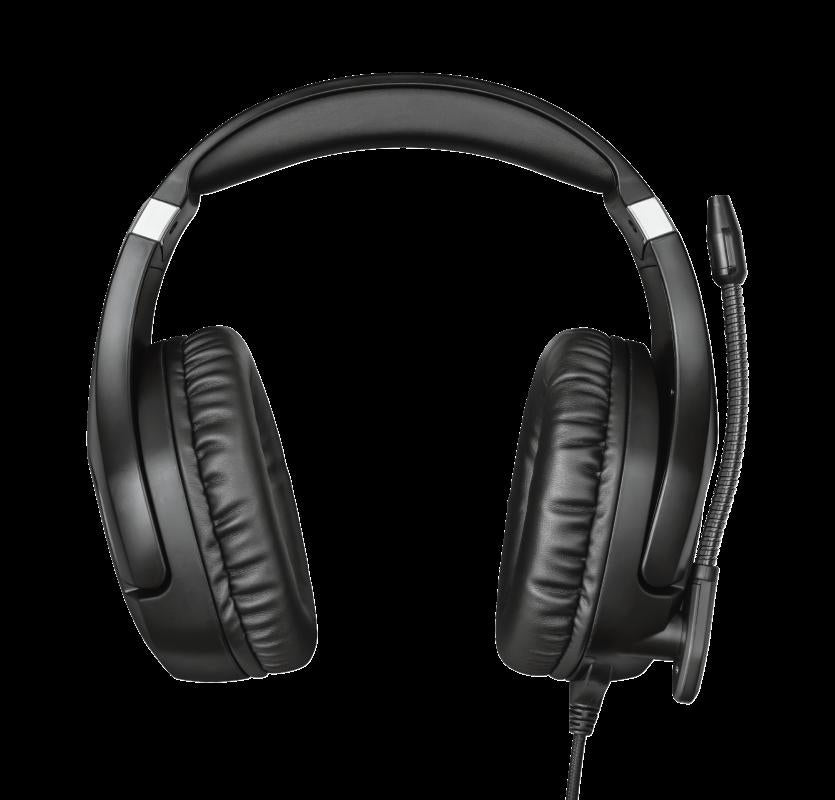CASTI Trust, "GXT 488 Forze PS4", cu fir, gaming, utilizare multimedia, smartphone, microfon pe brat, conectare prin Jack 3.5 mm, negru, "TR-23530"
