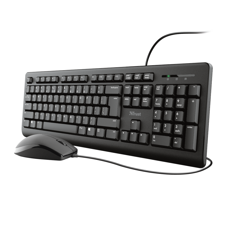 Trust Primo Wired Keyboard &amp; Mouse Set, "TR-23970"