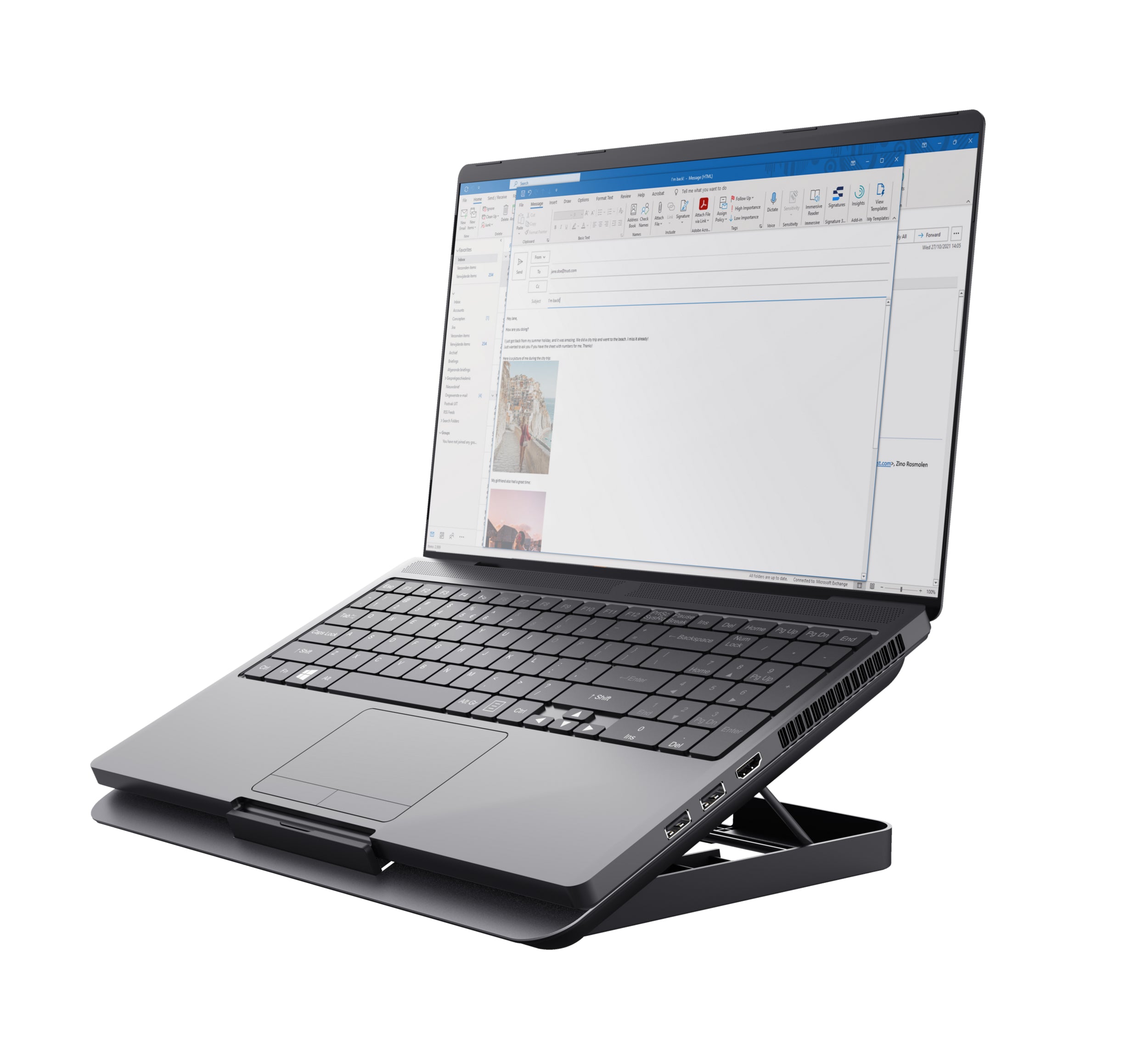 Stand cooling laptop Trust Exto "TR-24613"