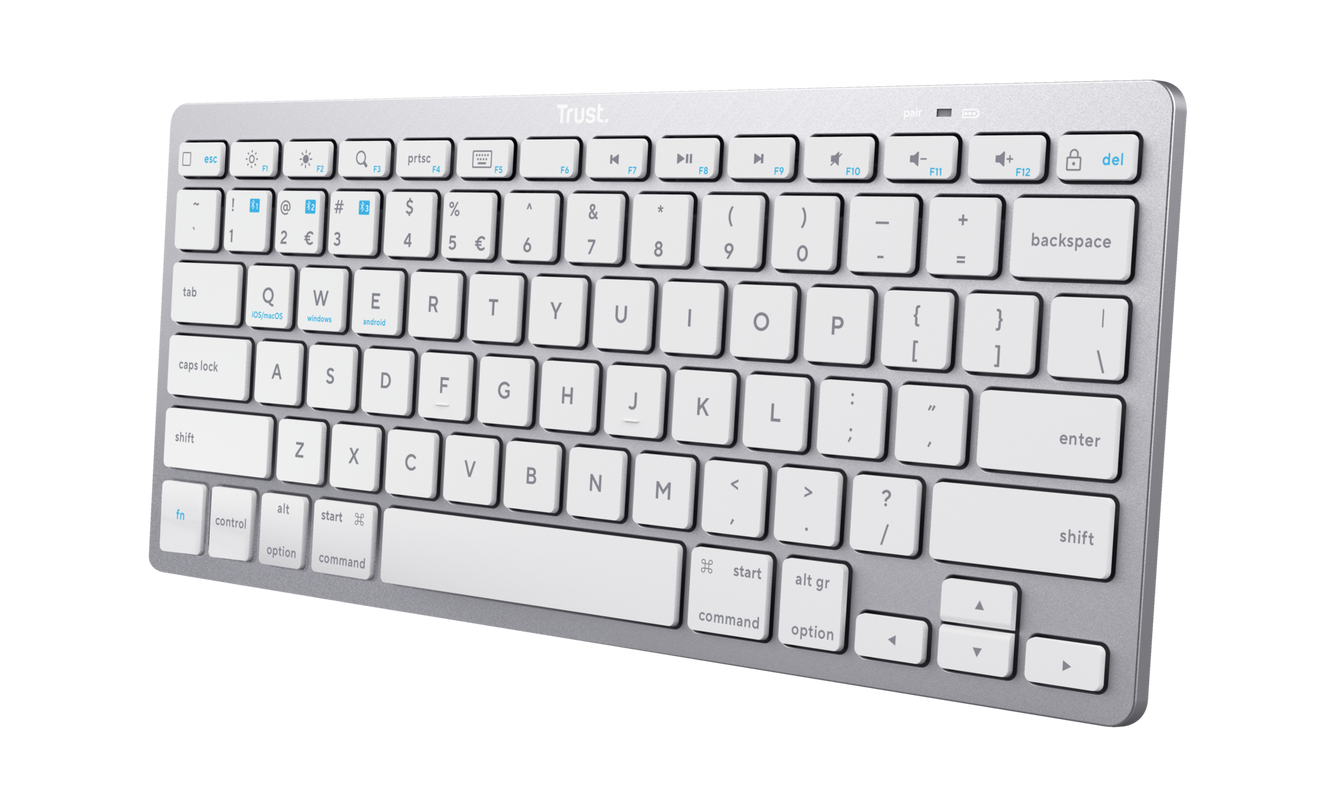 Tastatura Trust Wireless, alb "TR-24651"