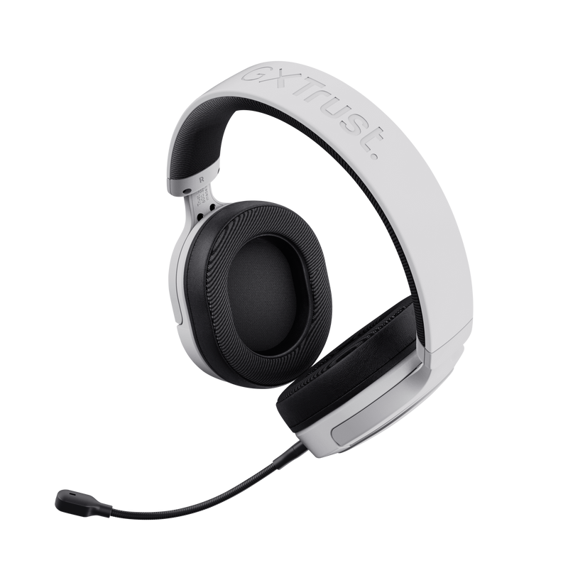 Casti Trust GXT 498W Forta cu fir, alb "TR-24716"