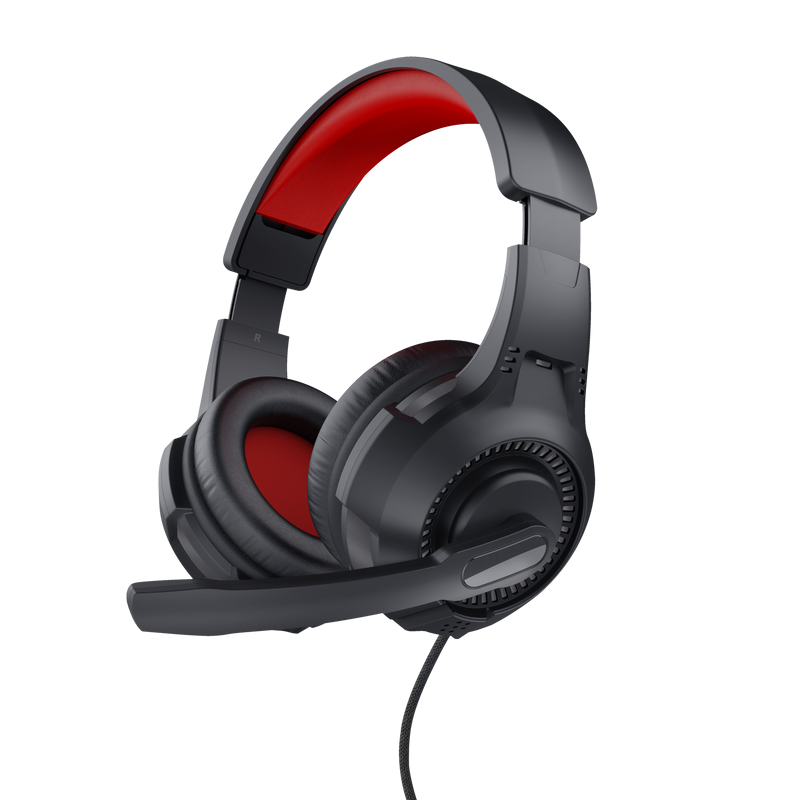 Casti Trust Basics gaming, negru "TR-24785"