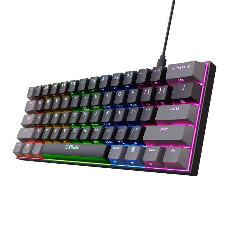 Tastatura mecanica TrustGXT 867 Acira ng "TR-24882"
