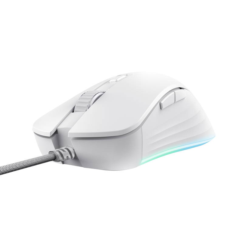 MOUSE Trust GXT924W YBAR+ 25600 DPI, alb "TR-24891"