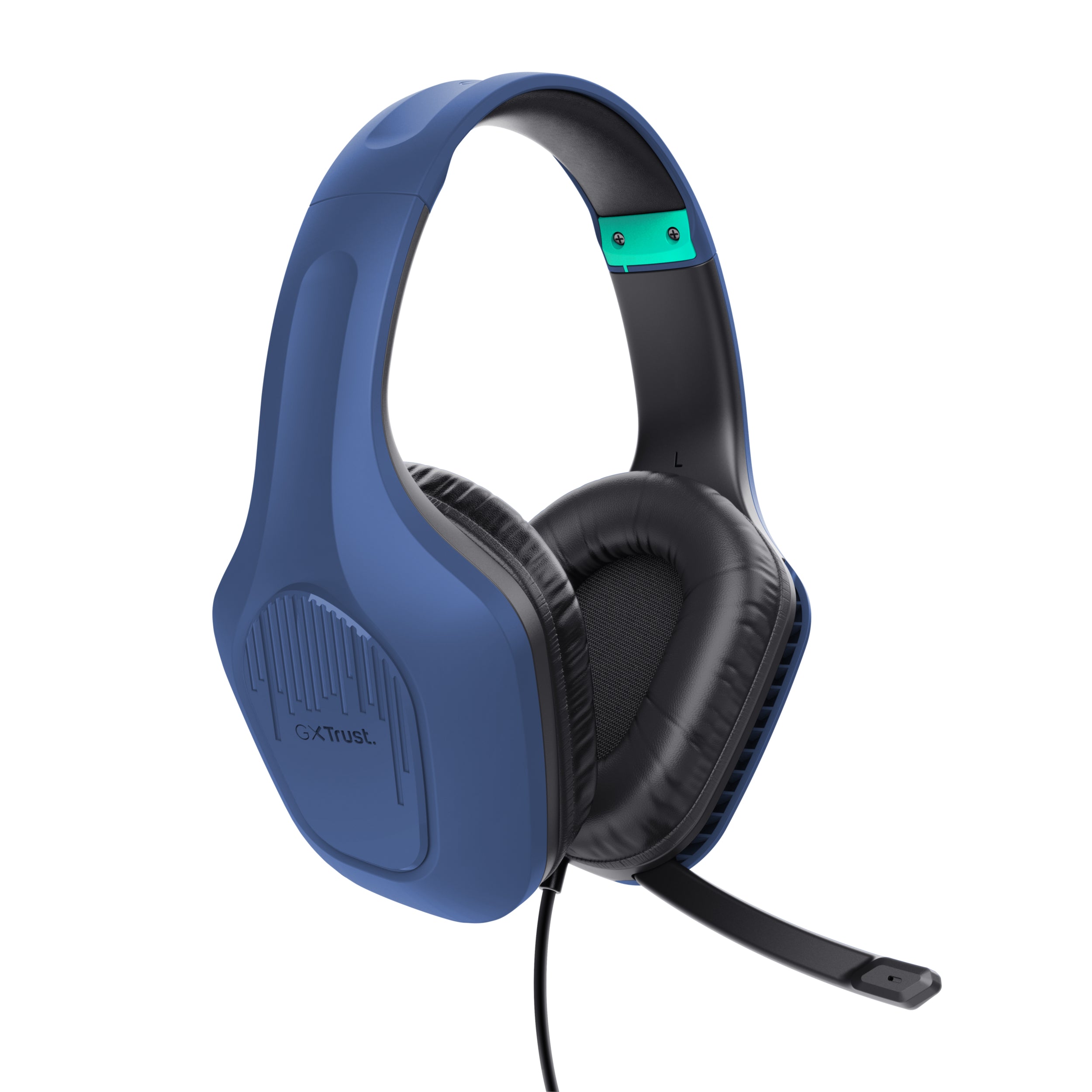 Casti cu fir Trust GXT 415B Zirox albast "TR-24991"