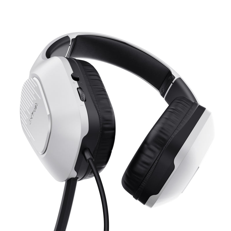 Casti Trust GXT 415PS ZIROX, alb "TR-24993"
