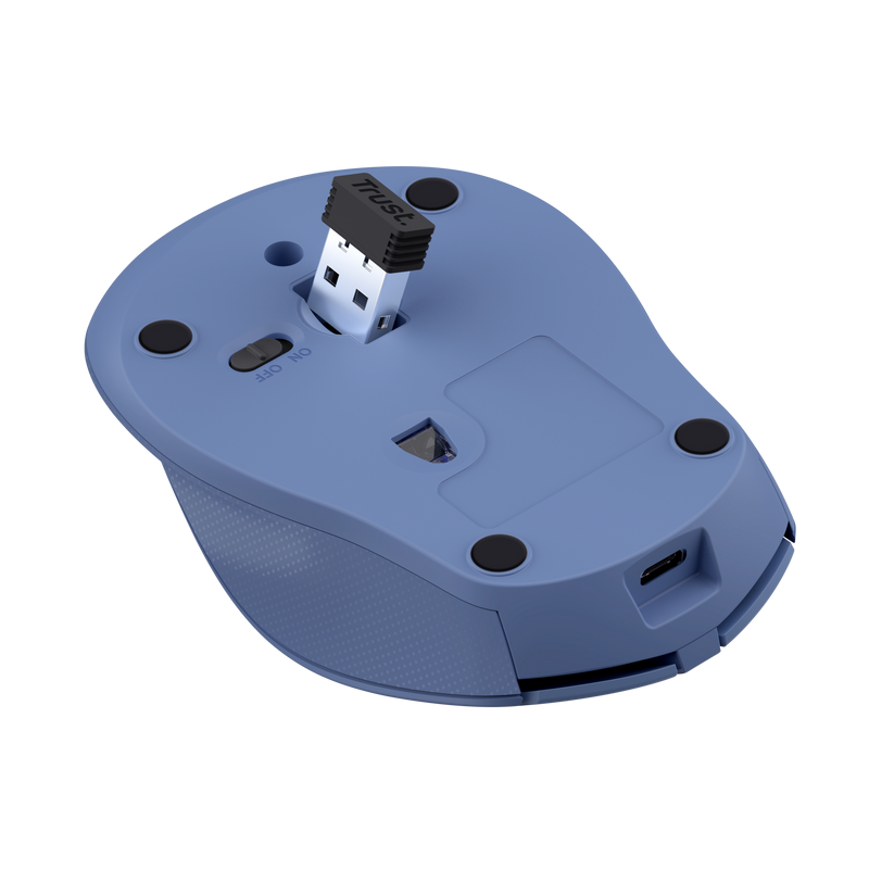 Mouse Trust Zaya reincarcabil, albastru "TR-25039"
