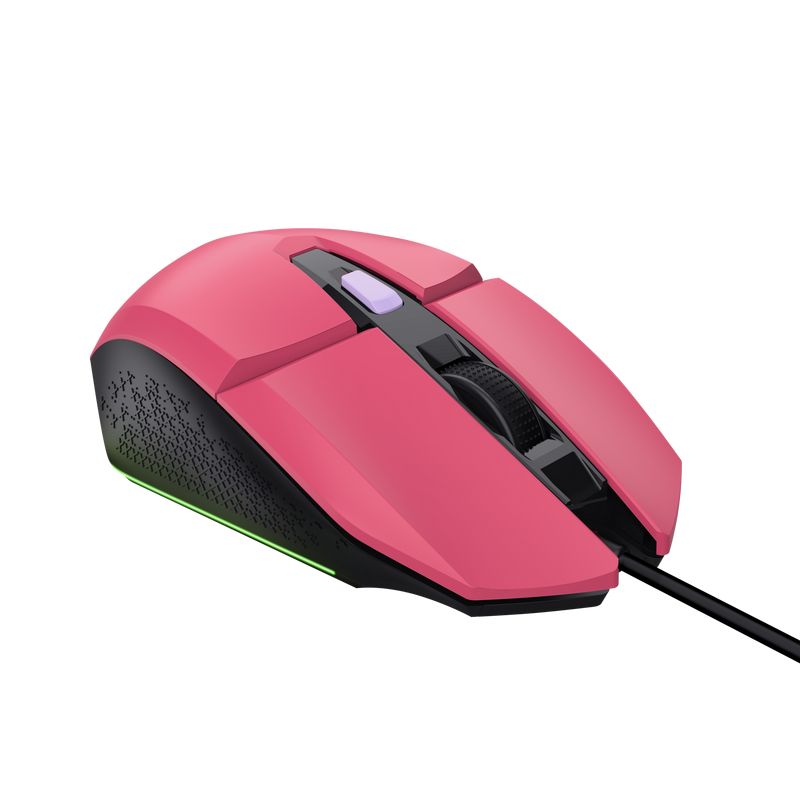 MOUSE Trust GXT109P FELOX 6400 DPI, roz "TR-25068"