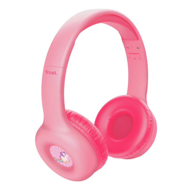 Casti Trust Nouna WS kids, roz "TR-25274"