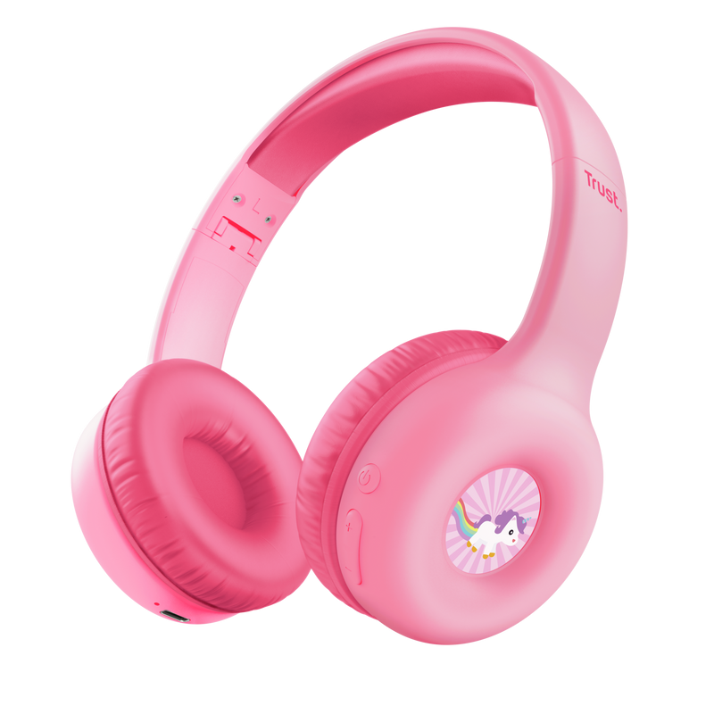Casti Trust Nouna WS kids, roz "TR-25274"