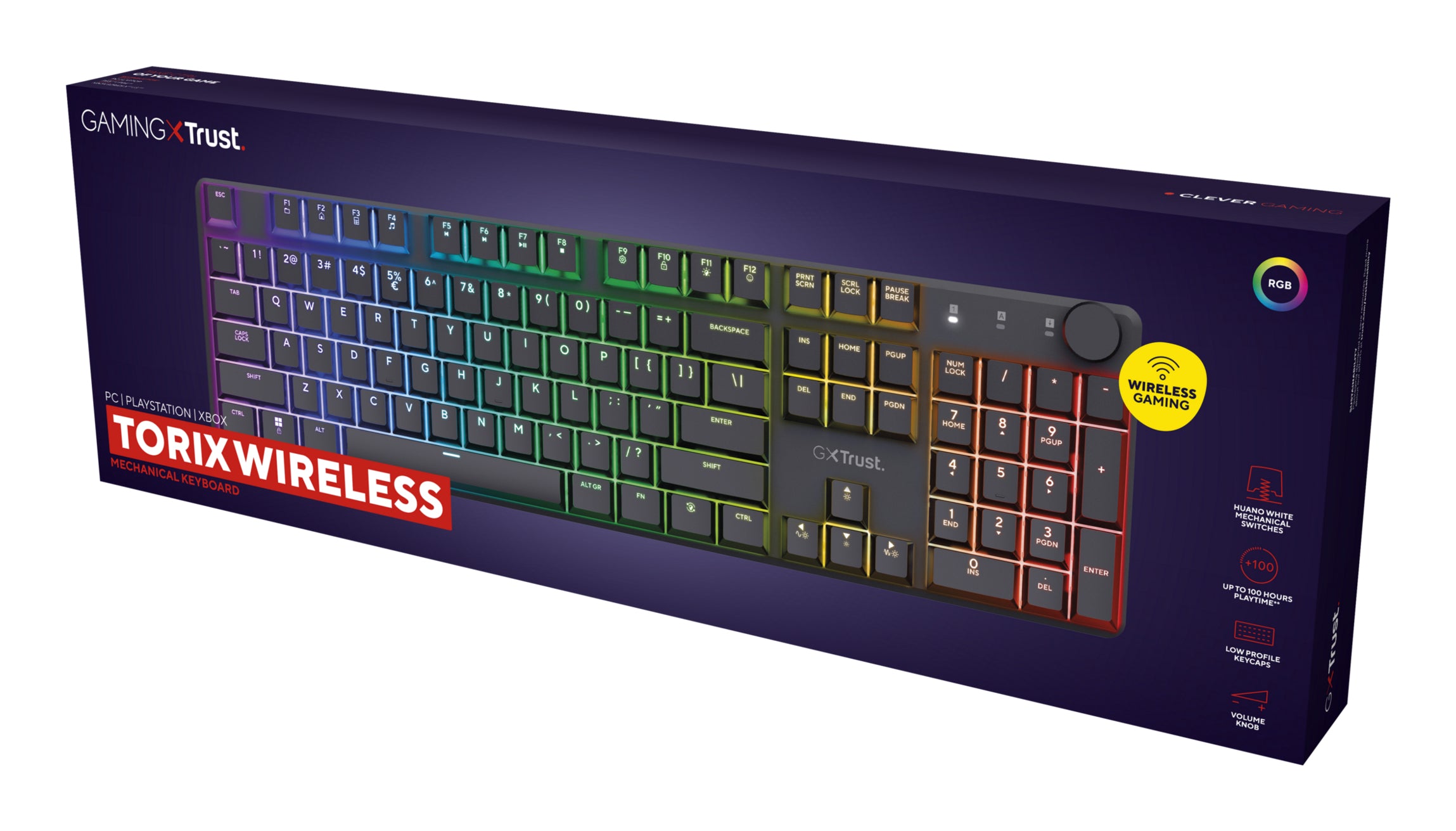 Tastatura Trust GXT 868 Torix WS, ng "TR-25368"