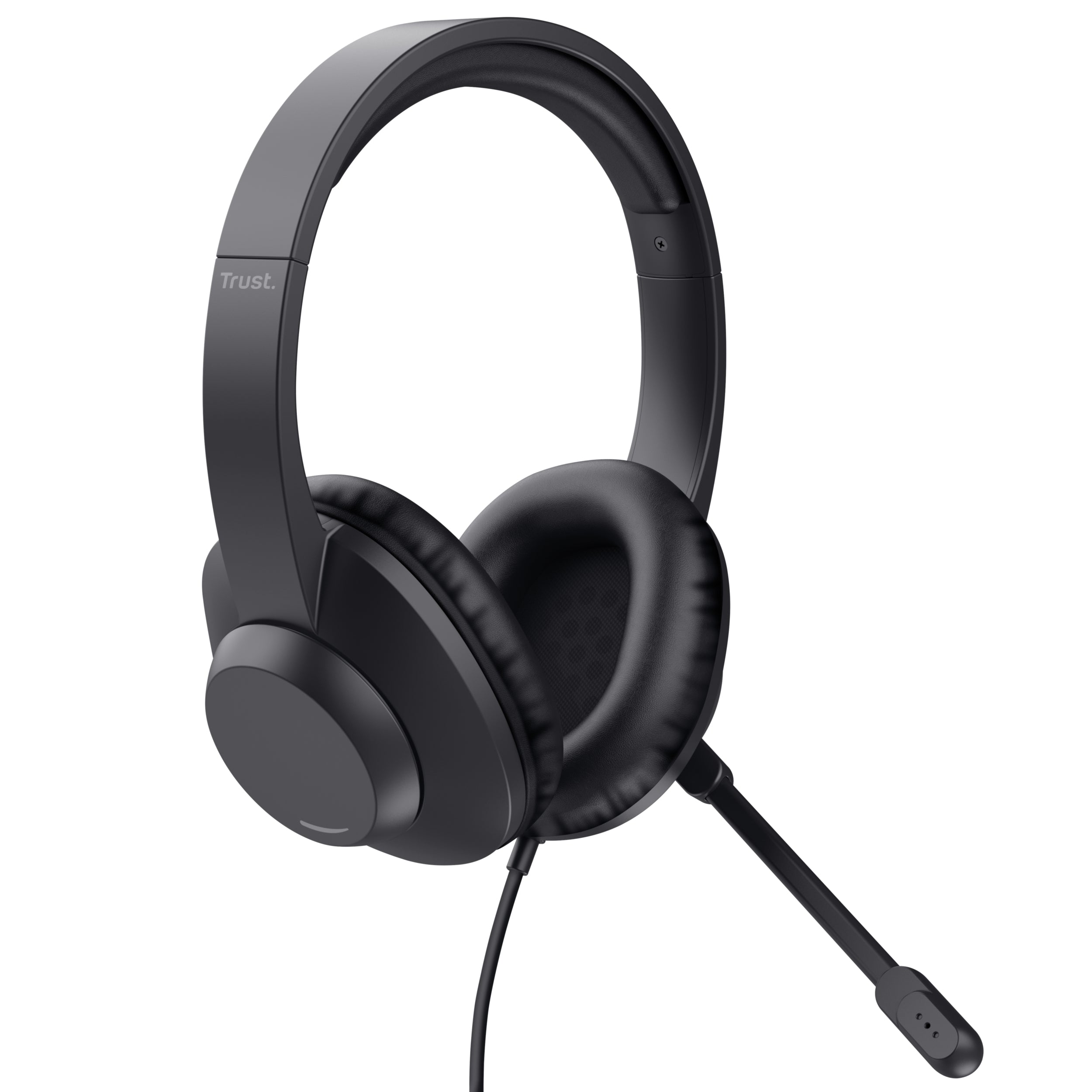 Casti cu fir Trust Ayda Max 3.5mm, negru "TR-25460"