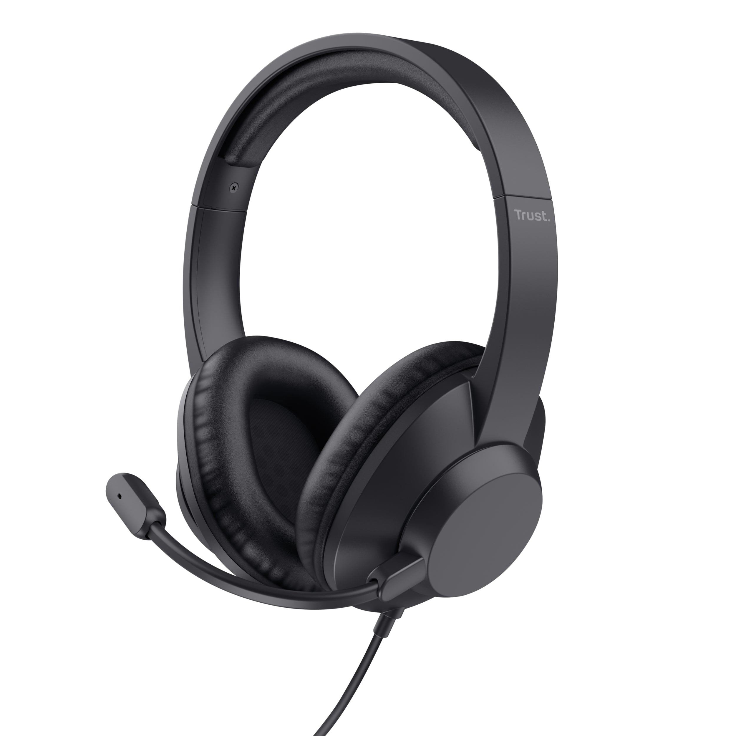 Casti cu fir Trust Ayda Max 3.5mm, negru "TR-25460"