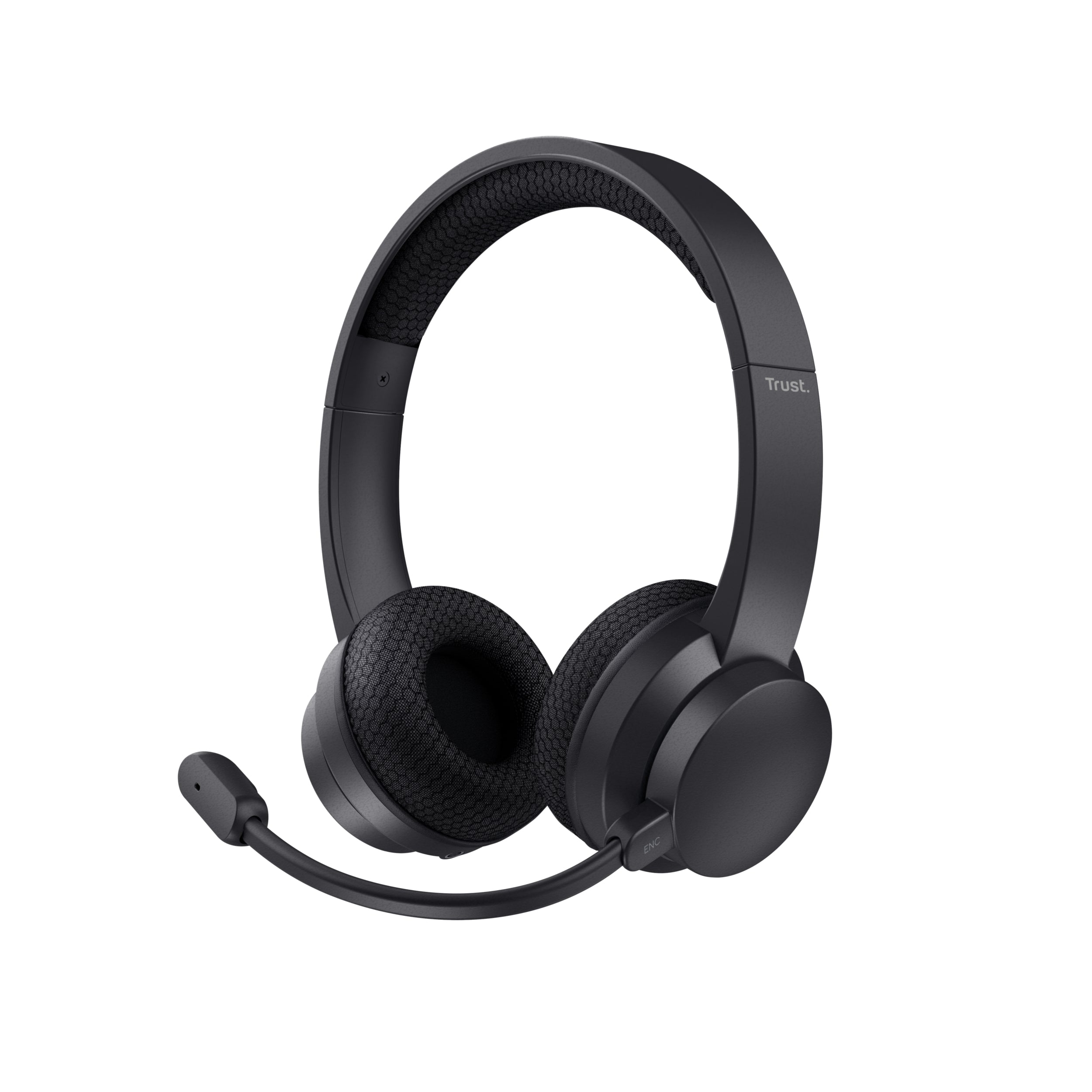Casti Trust Ayda WS ENC, negru "TR-25463"