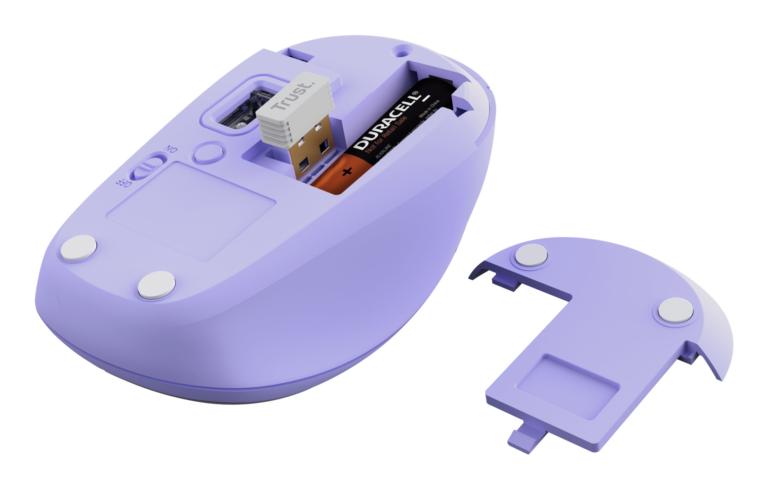 Trust Yvi Wireless Mouse - purple "TR-25583"