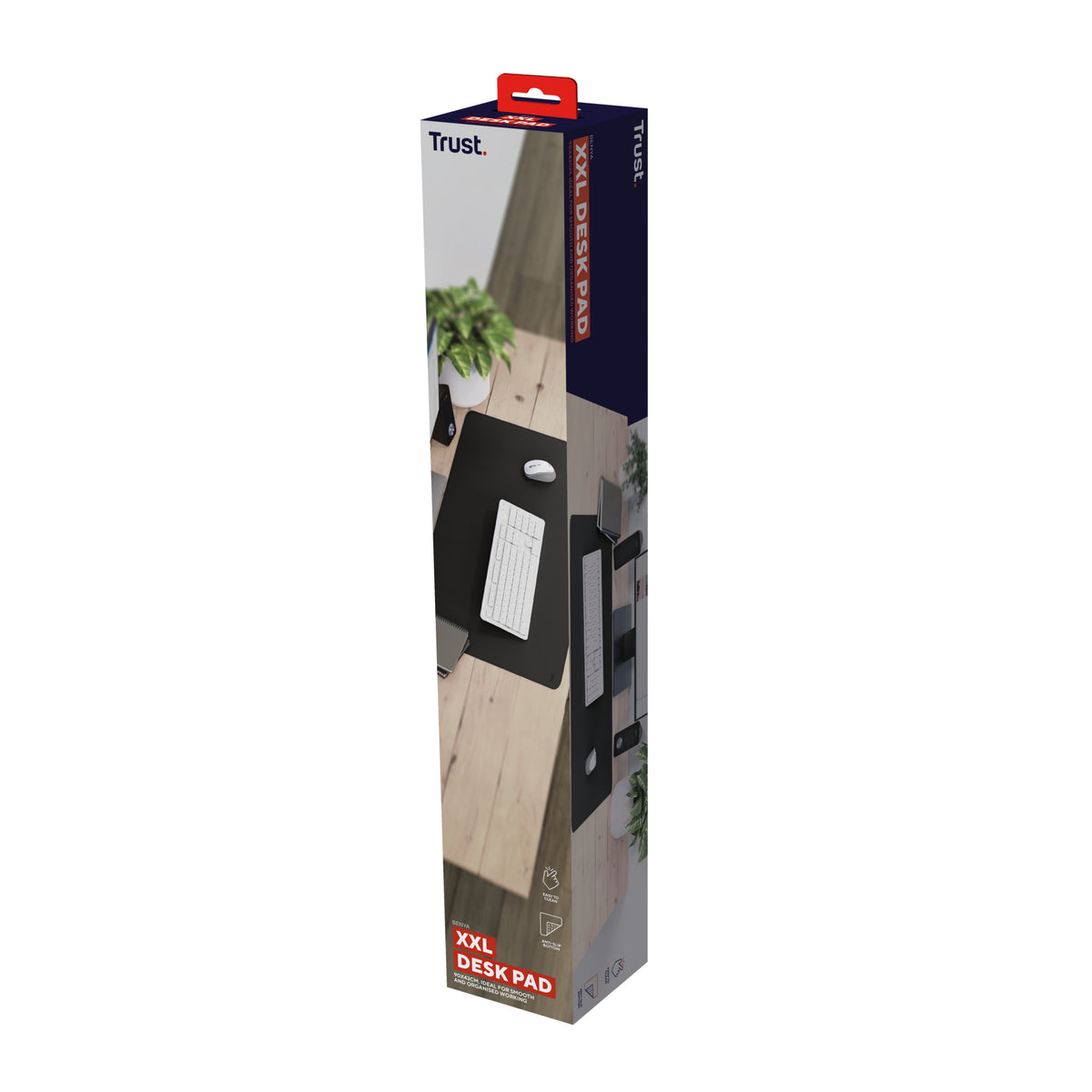 Mousepad Trust Benya XXL, negru 