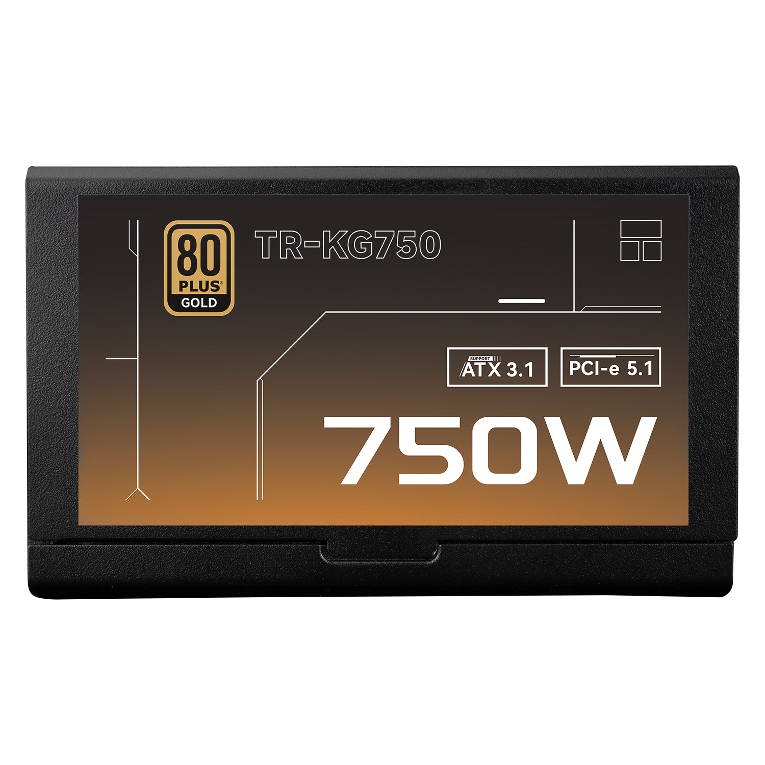 SURSA Thermalright "TR-KG750-sleeved", 750W, certificare 80 Plus Gold, modular, LLC, DC to DC, fan 120mm, negru, "TR-KG750-sleeved"
