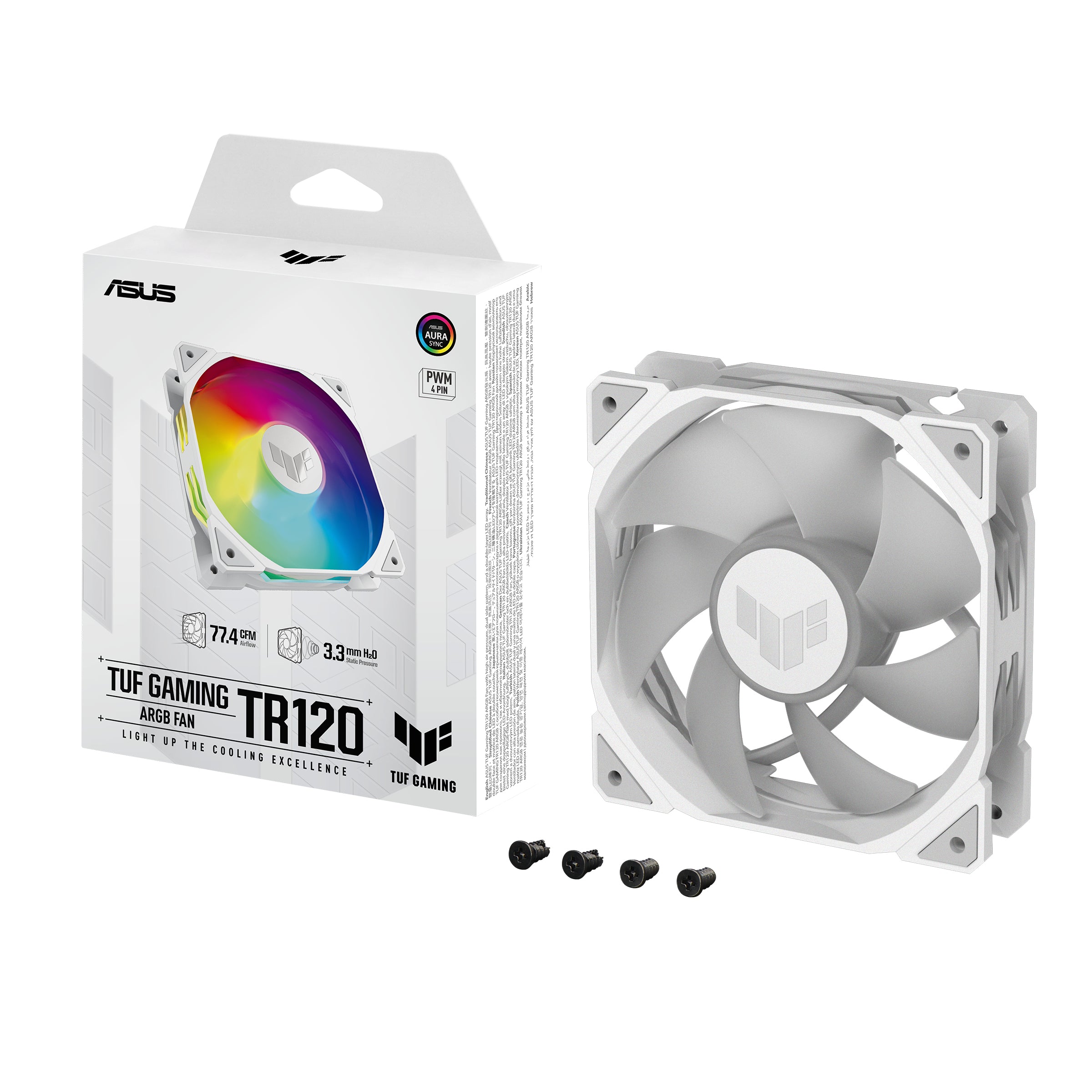 VENTILATOR Asus TUF Gaming TF120 ARGB 3in1 W "TR120-1/WT"