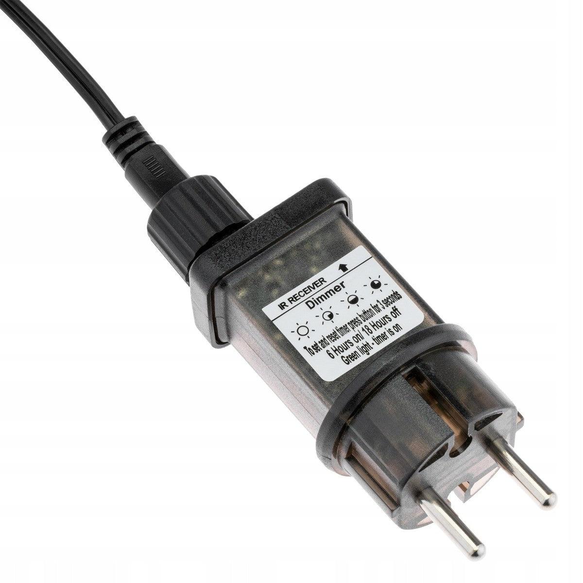 Transformator cu Telecomanda Inclusa, Flash, pentru Instalatii Luminioase LED, Suporta pana la 1200 LED-uri, 31 v, Negru