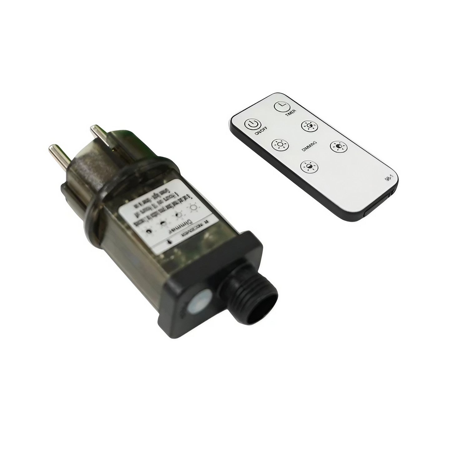 Transformator cu Telecomanda Inclusa, Flash, pentru Instalatii Luminioase LED, Suporta pana la 1200 LED-uri, 31 v, Negru
