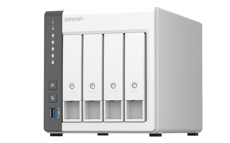 NAS STORAGE TOWER 4BAY/NO HDD TS-433-4G QNAP, "TS-433-4G"