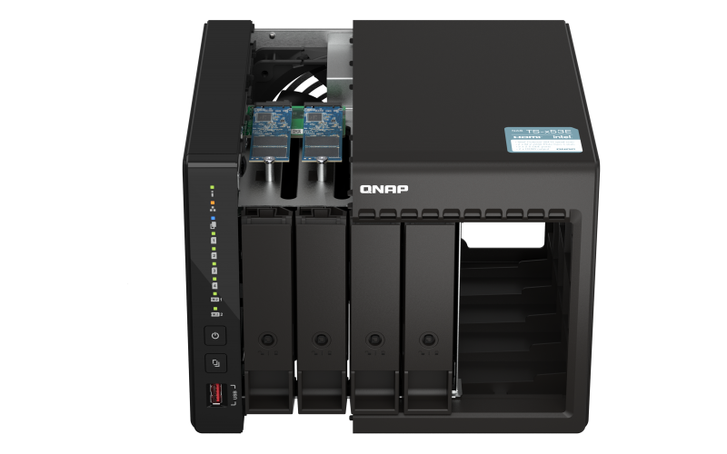 NAS QNAP 453E 4BAY 2.6GHZ TWR SATA, "TS-453E-8G"