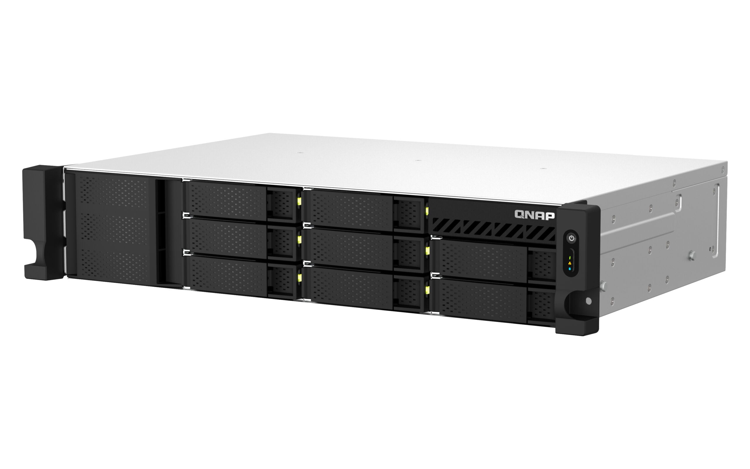 NAS QNAP 864AEU 8BAY 2.2GHZ 4GB 2U SATA "TS-864EU-RP-8G"