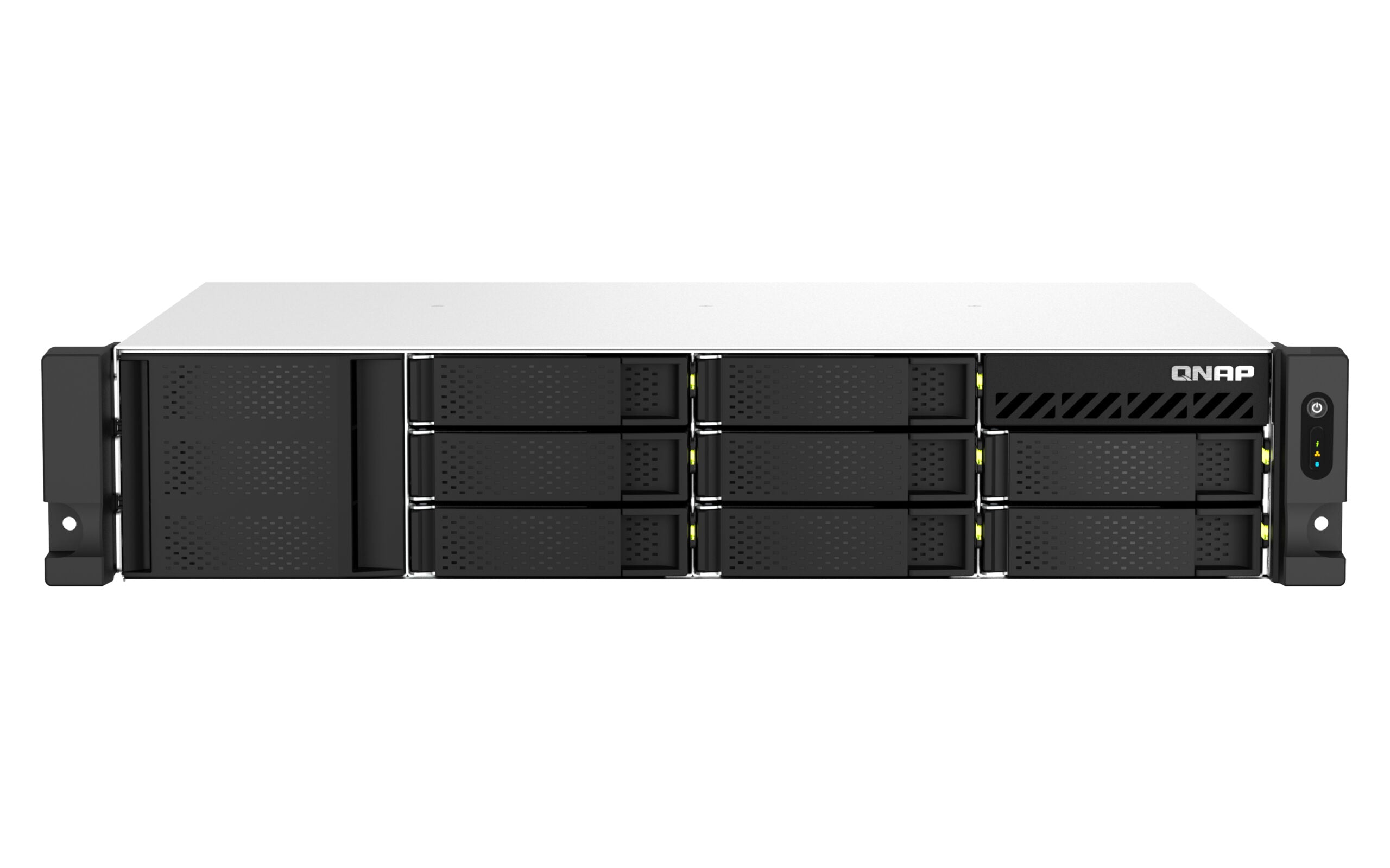 NAS QNAP 864AEU 8BAY 2.2GHZ 4GB 2U SATA "TS-864EU-RP-8G"