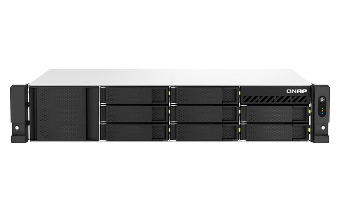 NAS QNAP 864AEU 8BAY 2.2GHZ 4GB 2U SATA "TS-864EU-RP-8G"