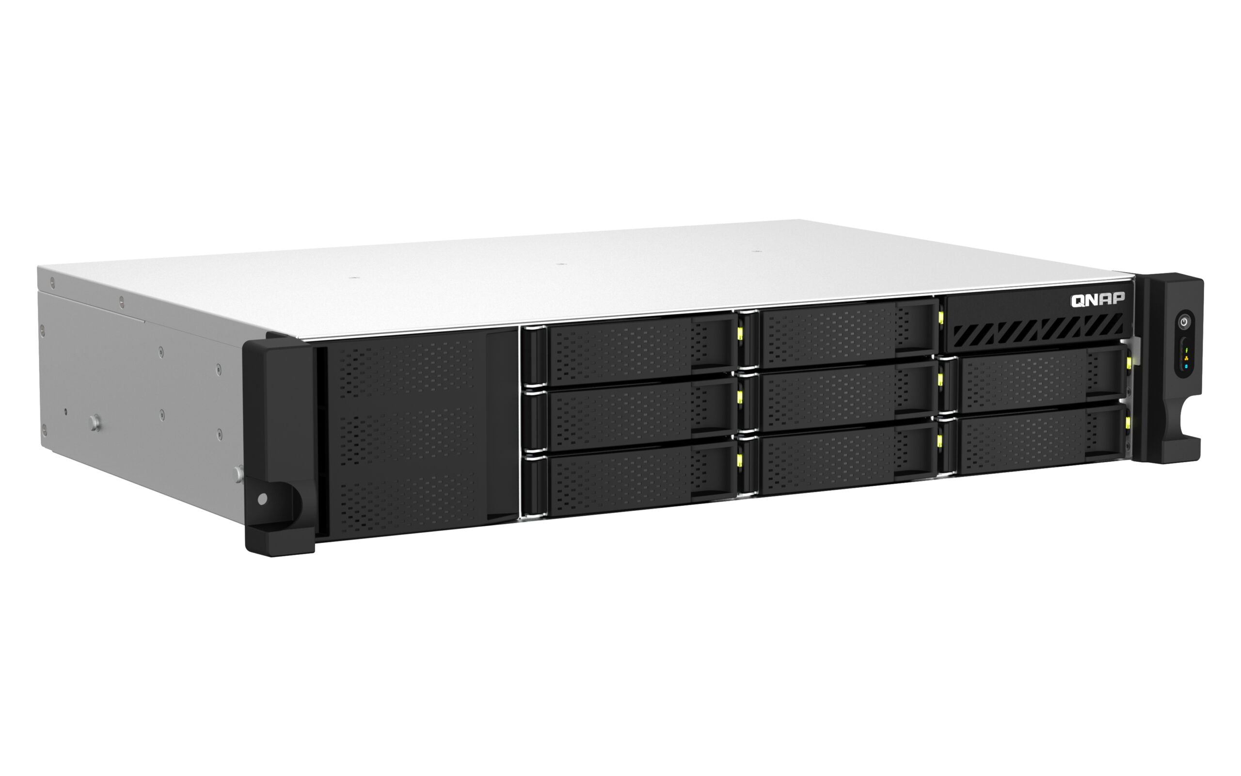 NAS QNAP 864AEU 8BAY 2.2GHZ 4GB 2U SATA "TS-864EU-RP-8G"