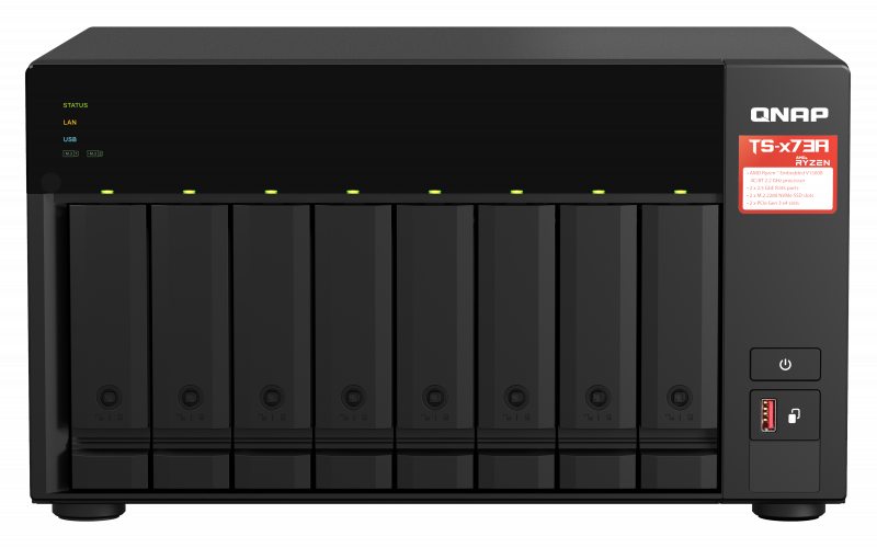 NAS STORAGE TOWER 8BAY 8GB/TS-873A-8G QNAP, "TS-873A-8G"