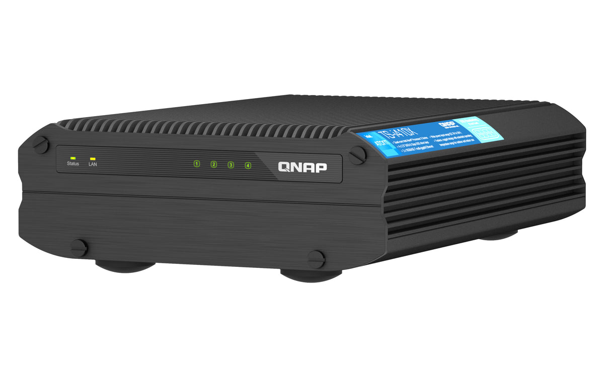 NAS QNAP I410X 4-Bay, CPU Intel® Atom 