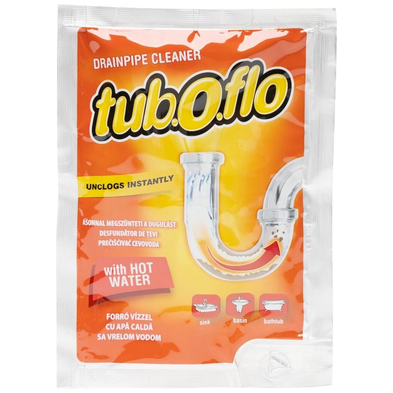 Desfundator Tevi, Tub O Flo, Apa Calda