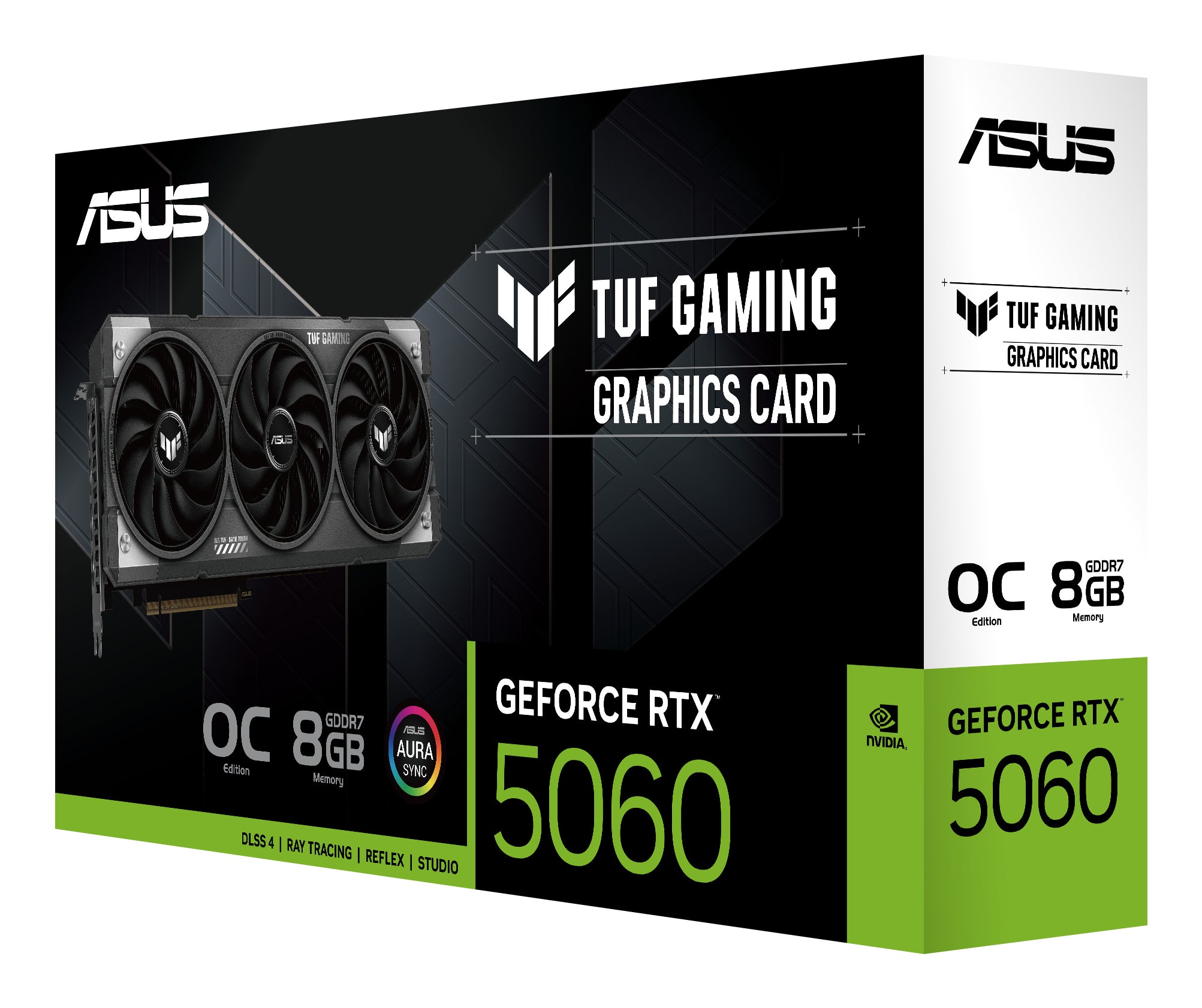 VGA ASUS TUF RTX 5060 OC 8GB GAMING "TUF-RTX5060-O8G-GAMING"