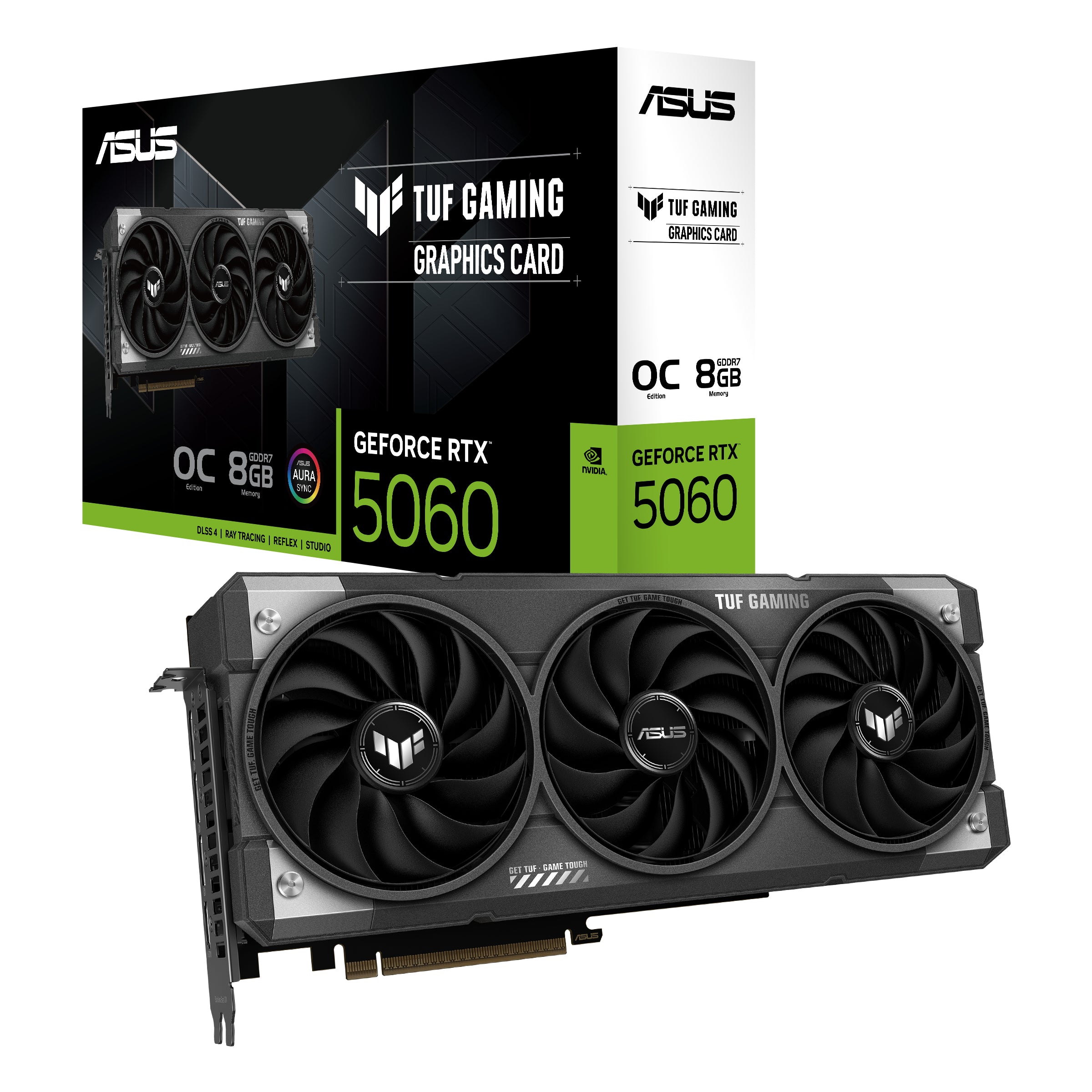 VGA ASUS TUF RTX 5060 OC 8GB GAMING "TUF-RTX5060-O8G-GAMING"