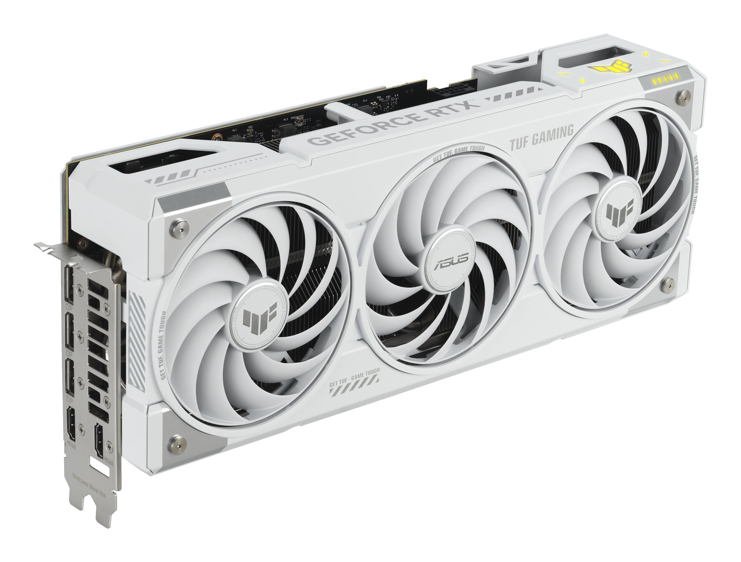 VGA PCIE16 RTX5070TI 16GB/RTX5070TIO16GWHITE-GAMING ASUS "TUF-RTX5070TI-O16G-WHITE-GAMING"
