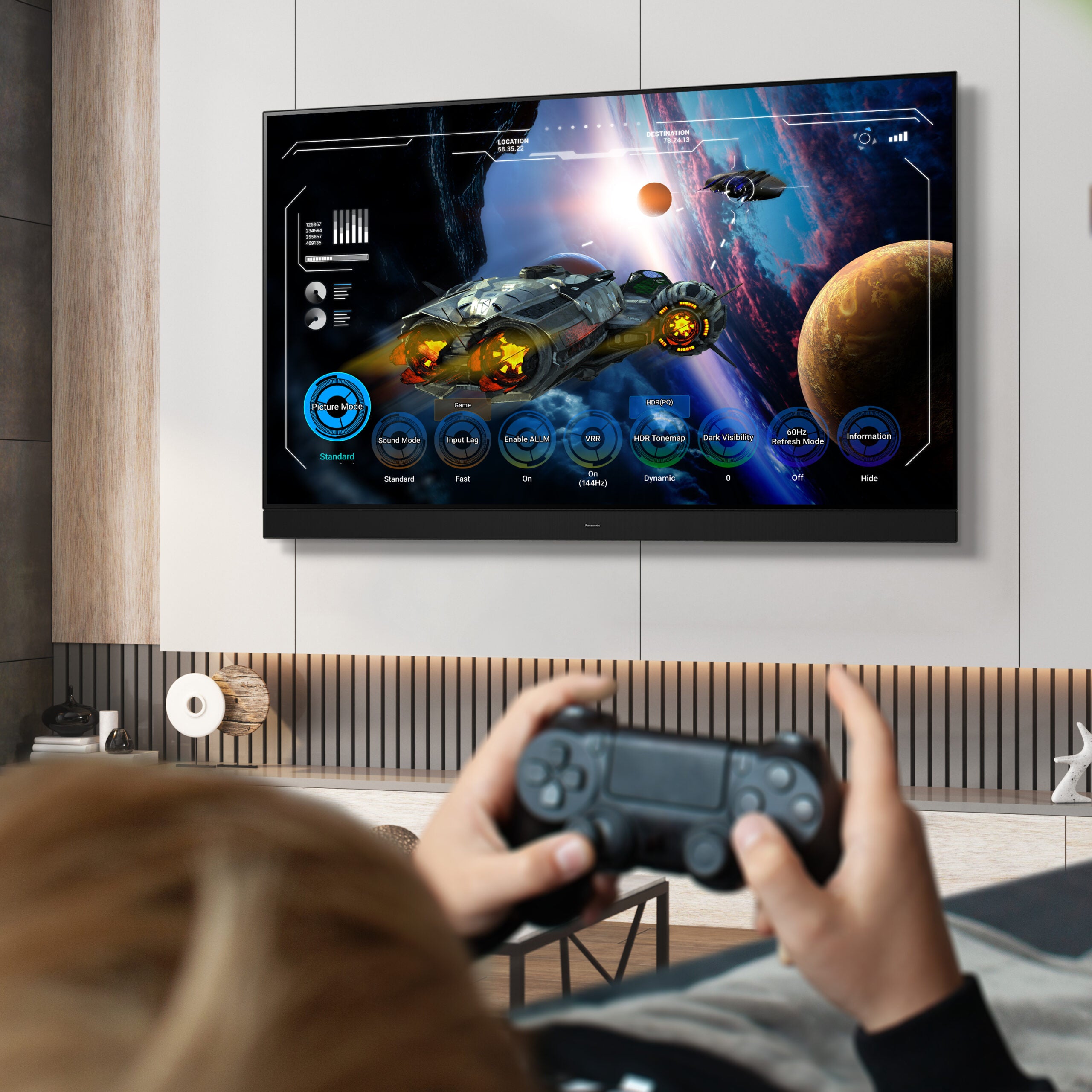 Televizor Panasonic, TV-65W95AEG, Smart, 164 cm, Mini LED, 4K HDR "TV-65W95AEG"