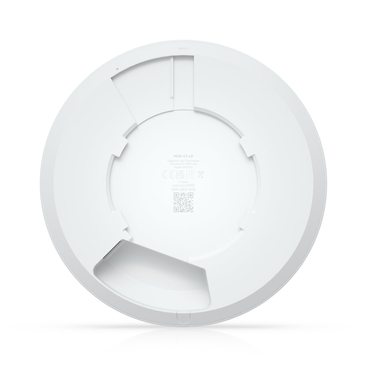 Ubiquiti UniFi U7-LR Long-Range Compact, ceiling-mount WiFi 7 AP with 5 spatial streams and extended signal range 