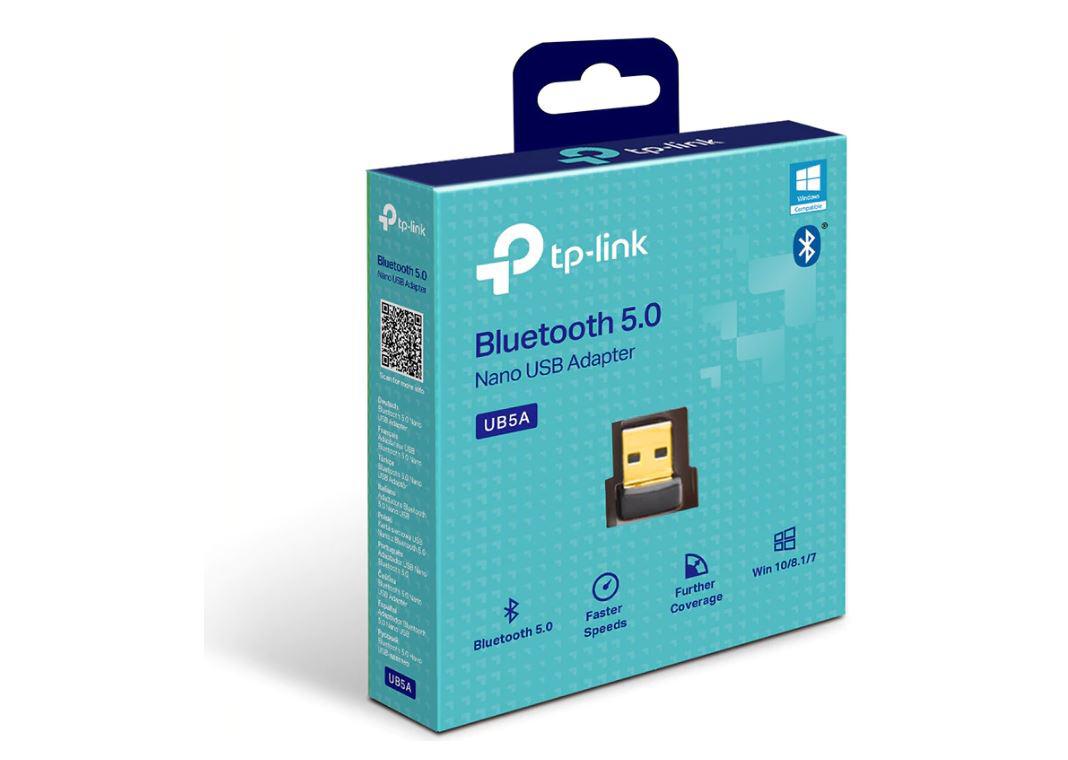 ADAPTOARE Bluetooth TP-Link, conectare prin USB 2.0, distanta 10 m (pana la), Bluetooth v5.0, antena interna, "UB5A"