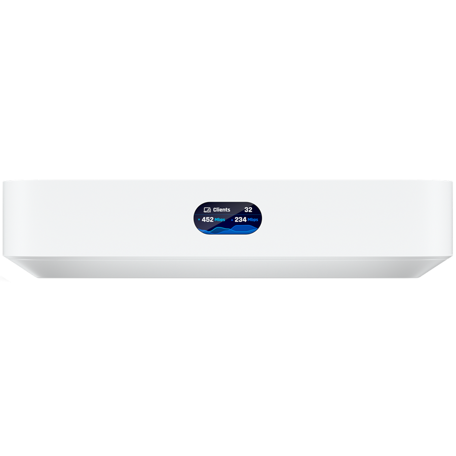 UBIQUITI Compact UniFi Cloud Gateway with a full suite of advanced routing and sec features,Manages 30+ UniFi devices and 300+ clients;1Gbps routing with IDS/IPS "UCG-ULTRA-EU"