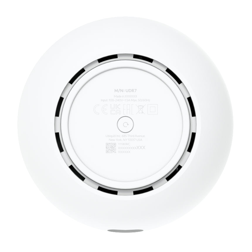 UBIQUITI UDR7-EU Wi-Fi Router Wi-Fi7 4x 2.5GbE 1x SFP+ microSD slot "UDR7-EU"
