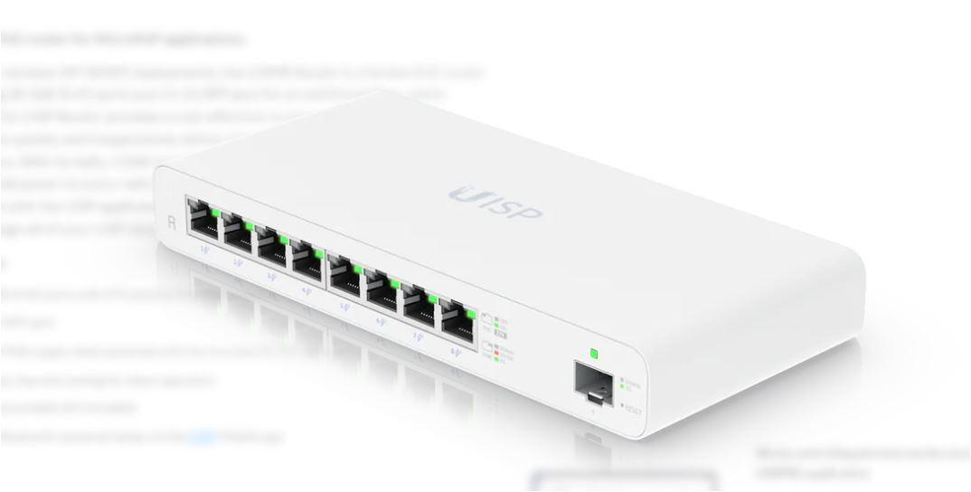 UBIQUITI UISP-R GIGABIT POE ROUTER "UISP-R"