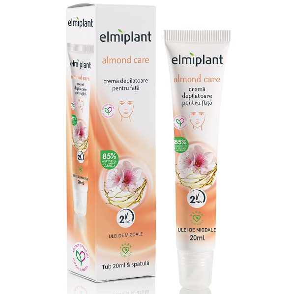 Ulei, Elmiplant Crema Depilatoare Fata 20 ml, de Migdale