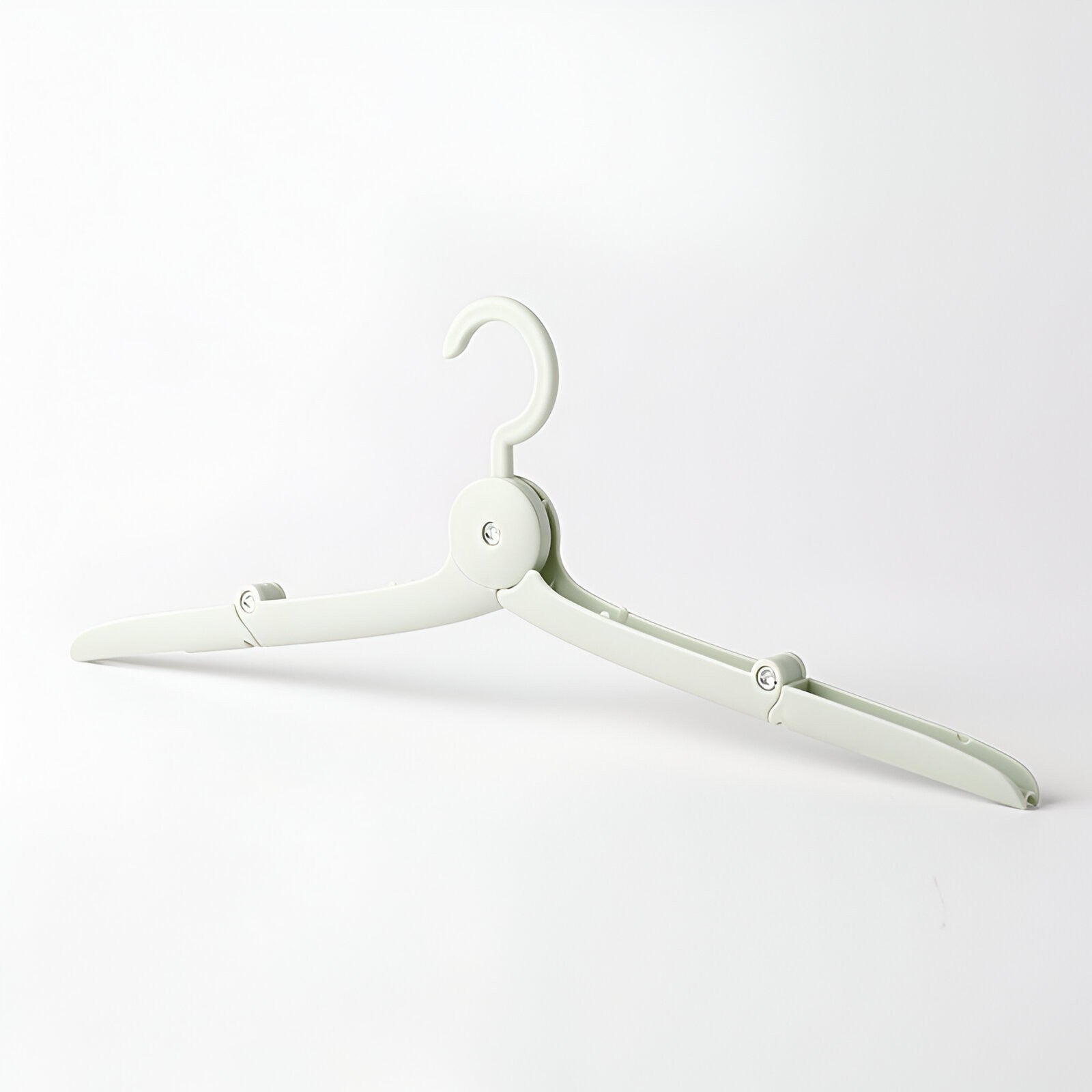 Umeras Pliabil de Calatorie, Mini Cuier Portabil pentru Haine, Suport de Uscare, 14x7x1.4cm, Verde