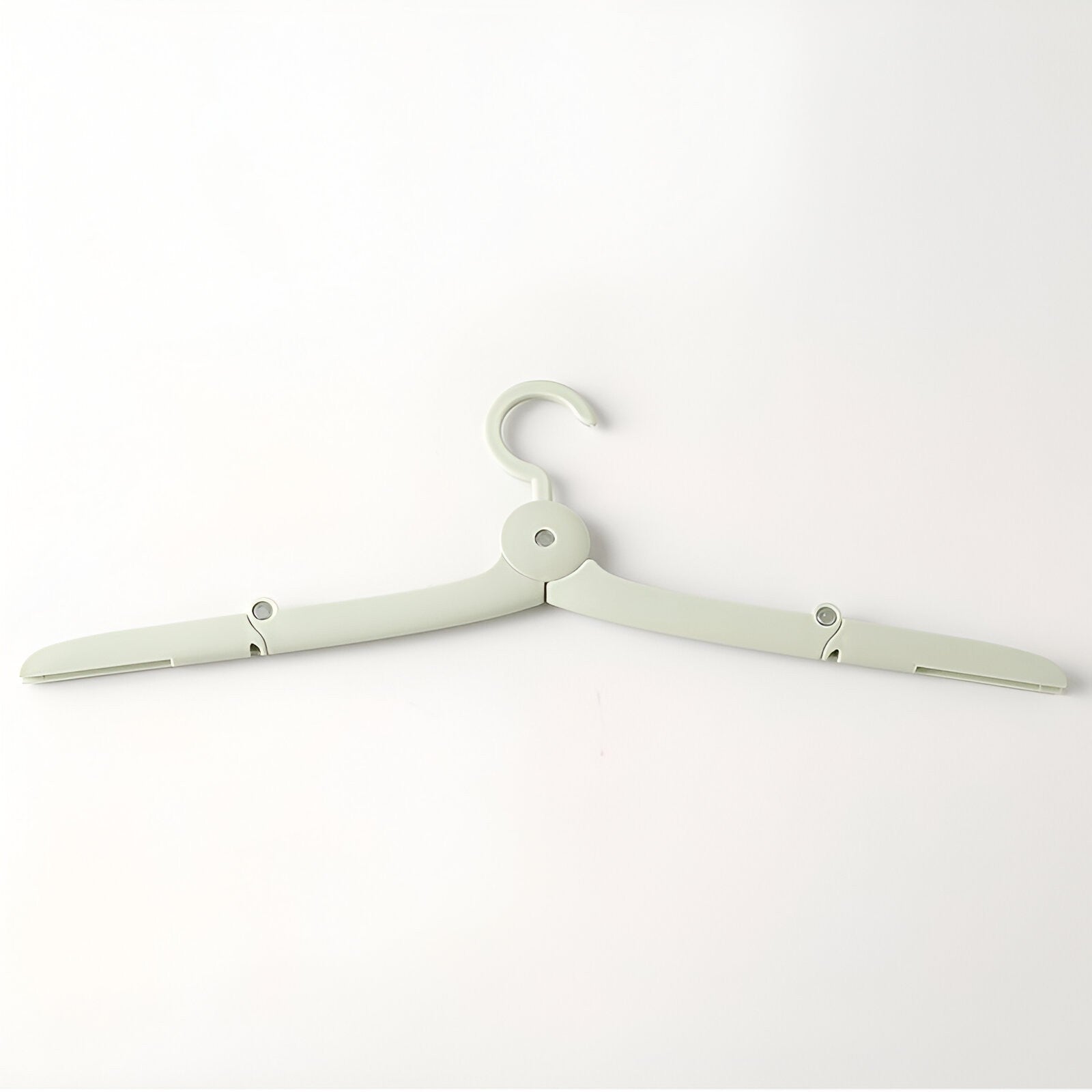 Umeras Pliabil de Calatorie, Mini Cuier Portabil pentru Haine, Suport de Uscare, 14x7x1.4cm, Verde