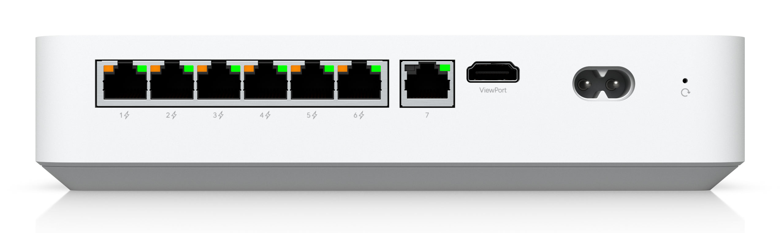 Ubiquiti UniFi UNVR-Instant-EU Network Video Recorder Instant with 3.5inch HDD support, featuring an integrated 6-port PoE switch, integrated HDMI View Port, 6x4K camera or (15) Full HD cameras "UNVR-INSTANT-EU"